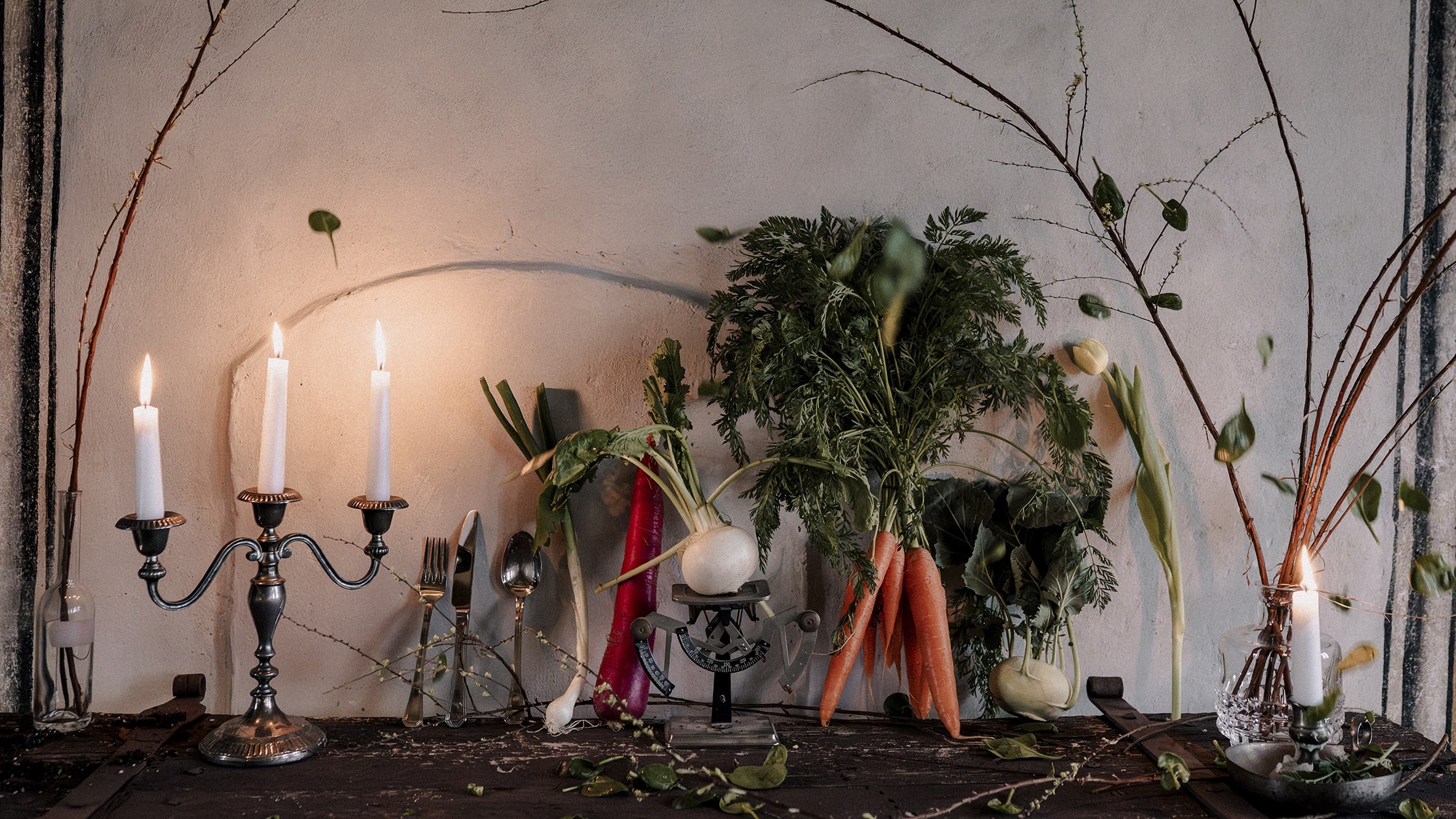 Frühlings-Popup-Restaurant